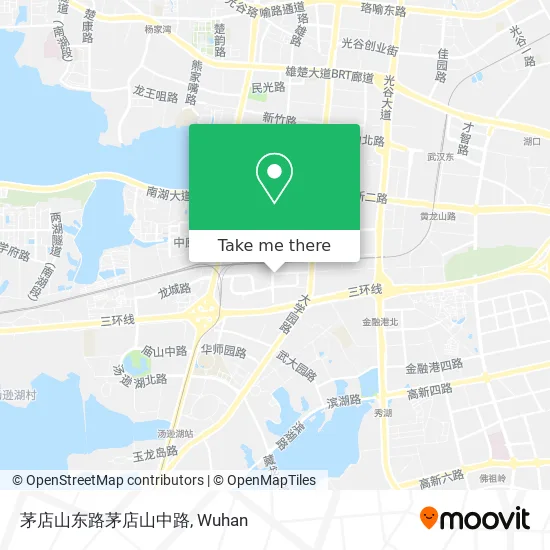 茅店山东路茅店山中路 map