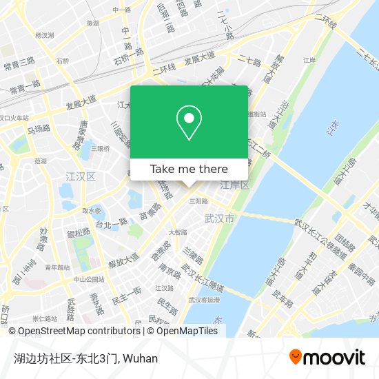 湖边坊社区-东北3门 map