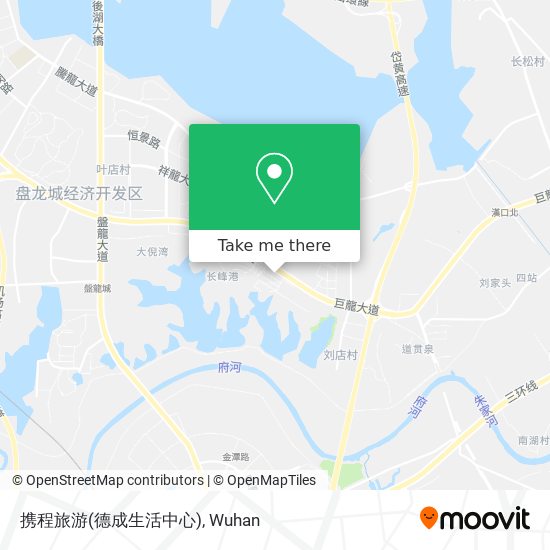 携程旅游(德成生活中心) map