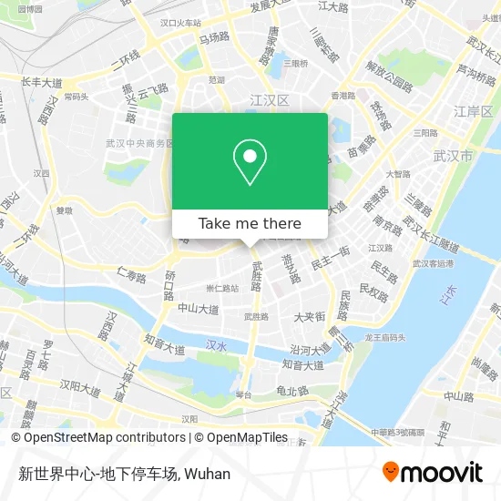 新世界中心-地下停车场 map