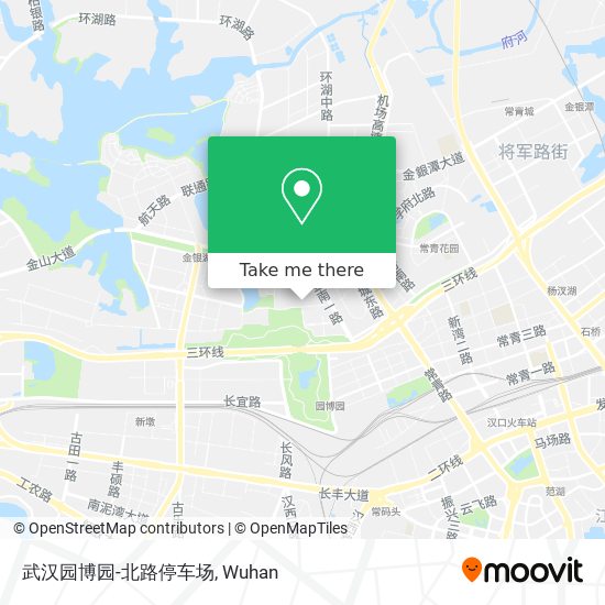 武汉园博园-北路停车场 map