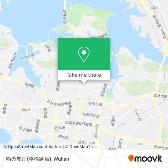 喻园餐厅(珞喻路店) map