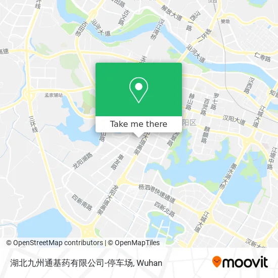 湖北九州通基药有限公司-停车场 map