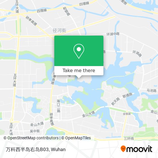万科西半岛右岛B03 map