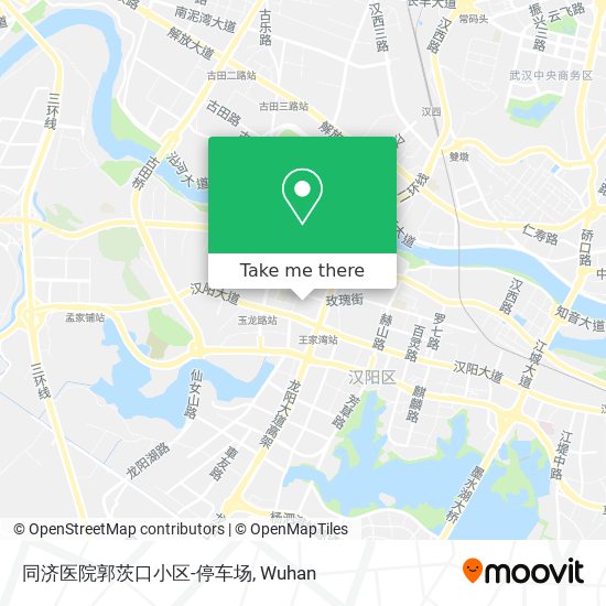 同济医院郭茨口小区-停车场 map