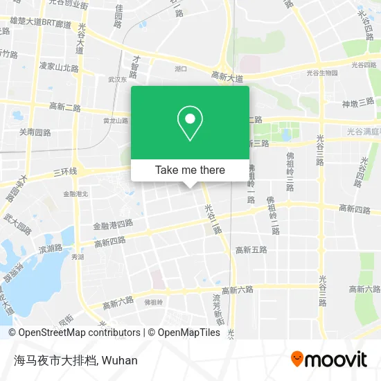 海马夜市大排档 map