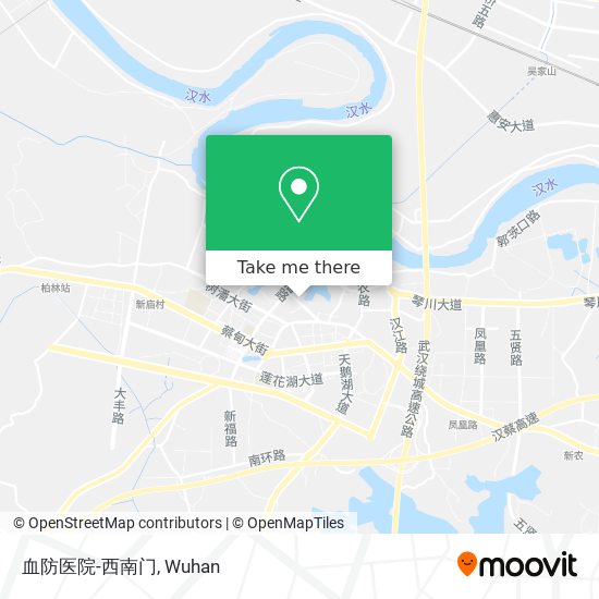 血防医院-西南门 map