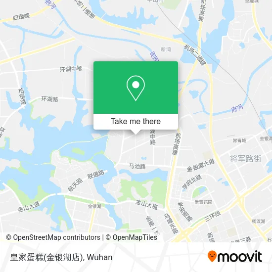 皇家蛋糕(金银湖店) map