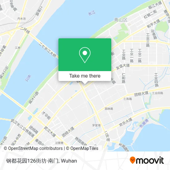 钢都花园126街坊-南门 map