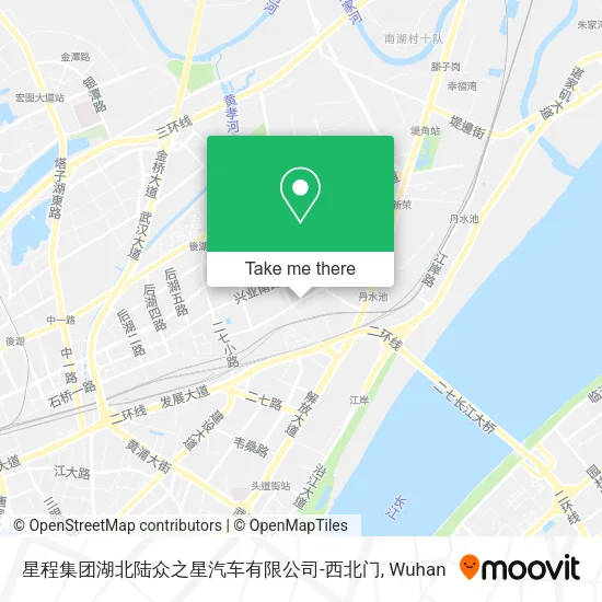 星程集团湖北陆众之星汽车有限公司-西北门 map