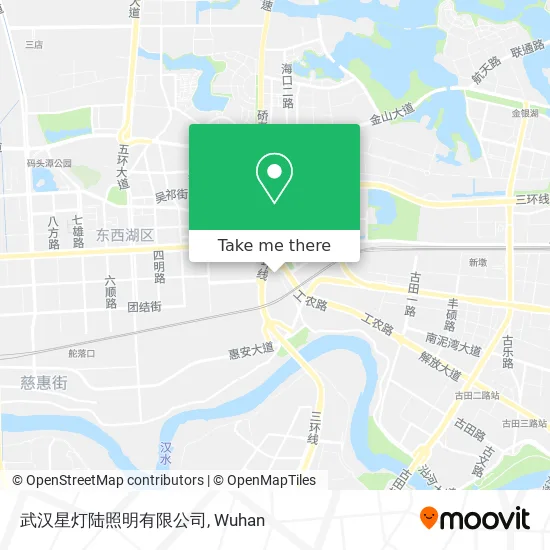 武汉星灯陆照明有限公司 map