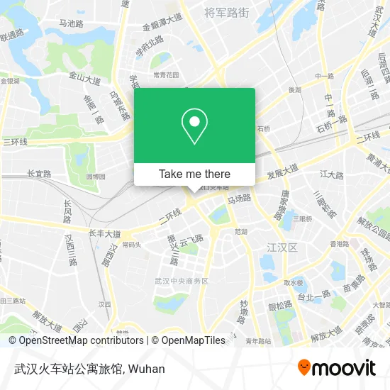 武汉火车站公寓旅馆 map