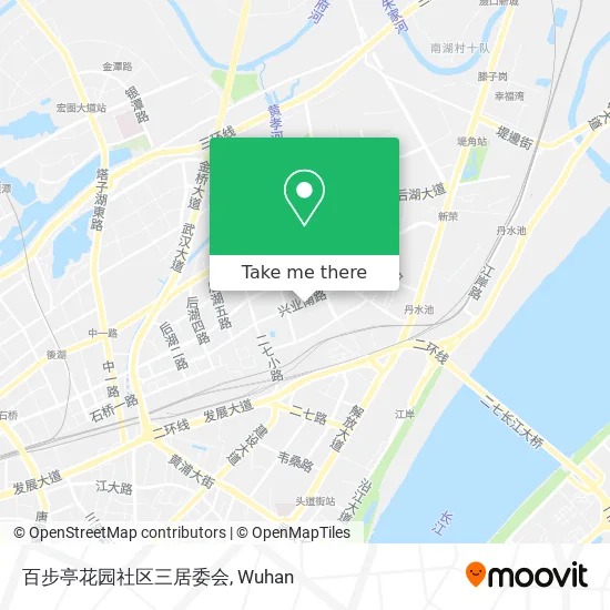 百步亭花园社区三居委会 map