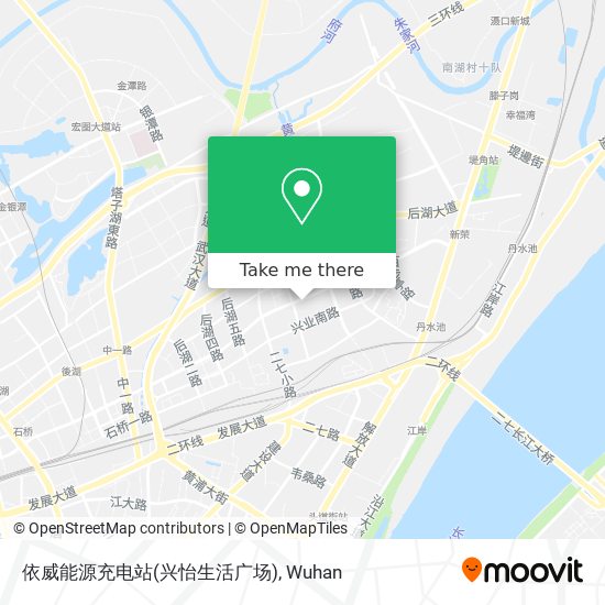 依威能源充电站(兴怡生活广场) map