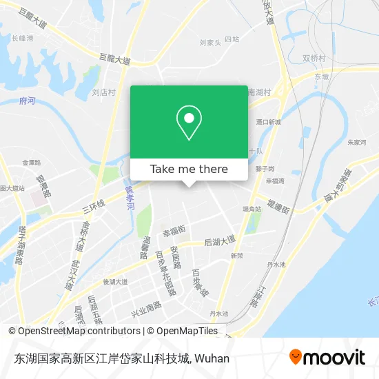 东湖国家高新区江岸岱家山科技城 map