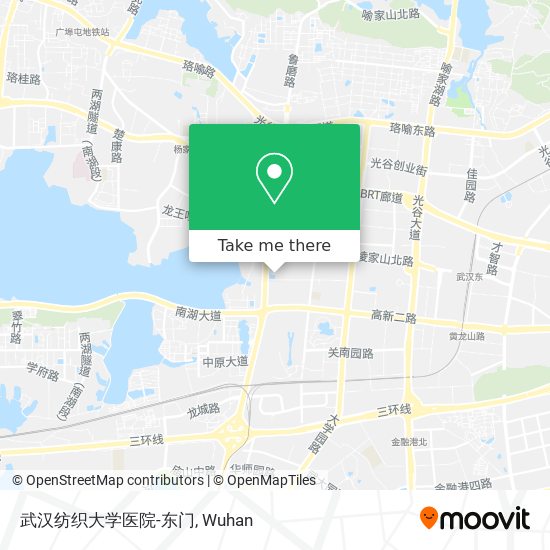 武汉纺织大学医院-东门 map