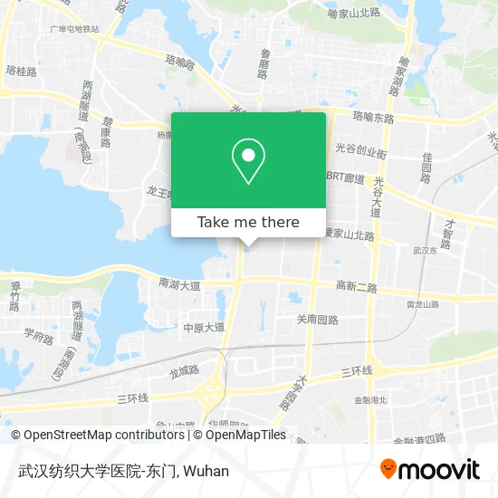 武汉纺织大学医院-东门 map