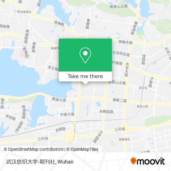 武汉纺织大学-期刊社 map