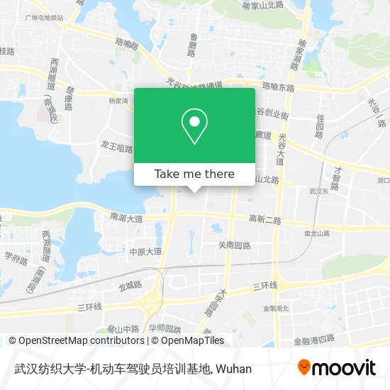 武汉纺织大学-机动车驾驶员培训基地 map