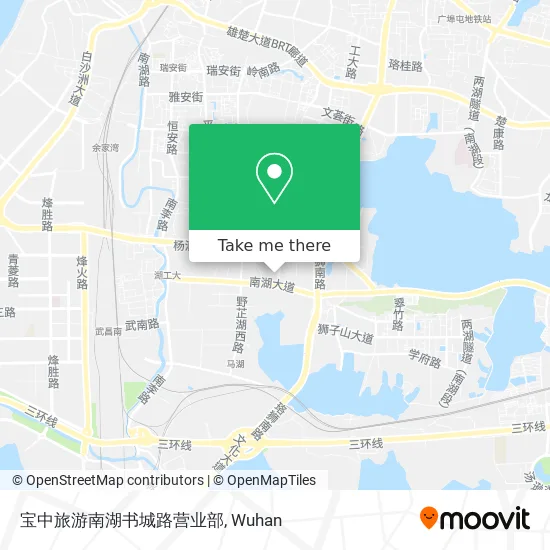宝中旅游南湖书城路营业部 map