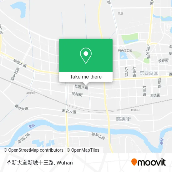 革新大道新城十三路 map