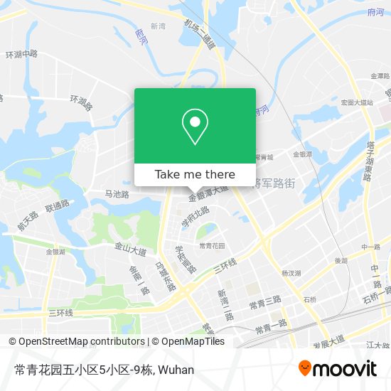 常青花园五小区5小区-9栋 map