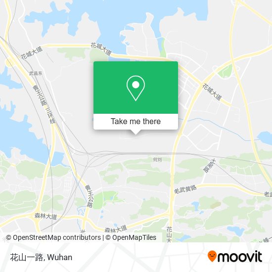 花山一路 map