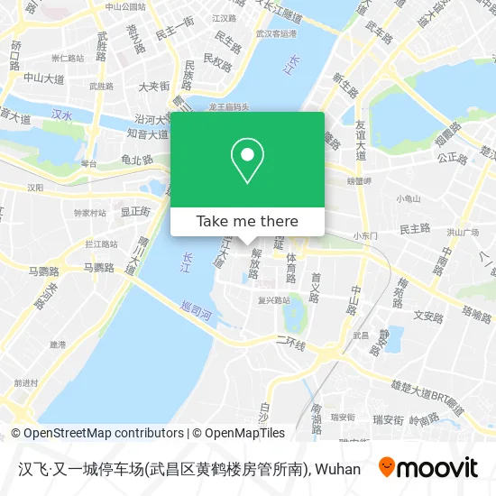 汉飞·又一城停车场(武昌区黄鹤楼房管所南) map