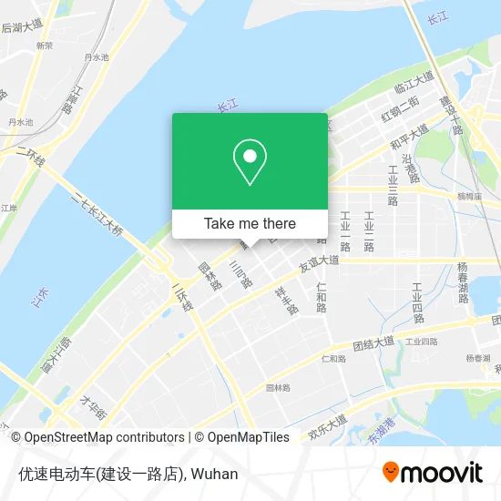 优速电动车(建设一路店) map