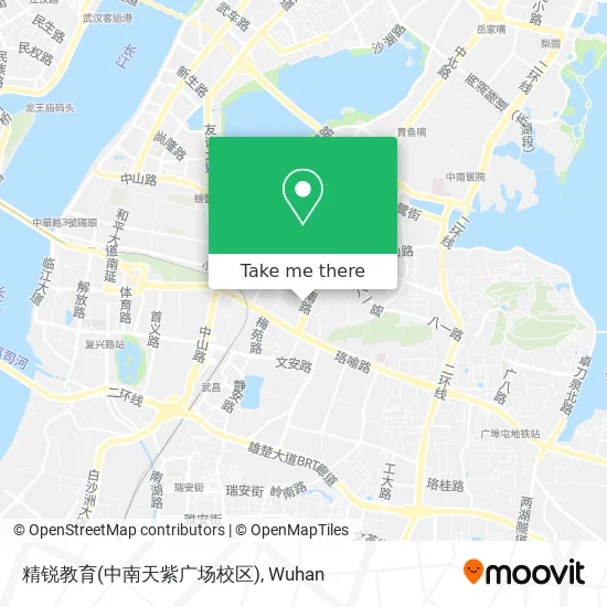 精锐教育(中南天紫广场校区) map