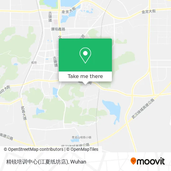 精锐培训中心(江夏纸坊店) map