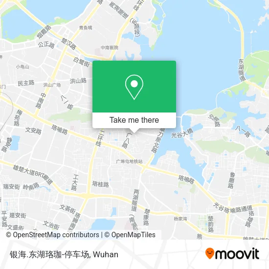 银海.东湖珞珈-停车场 map