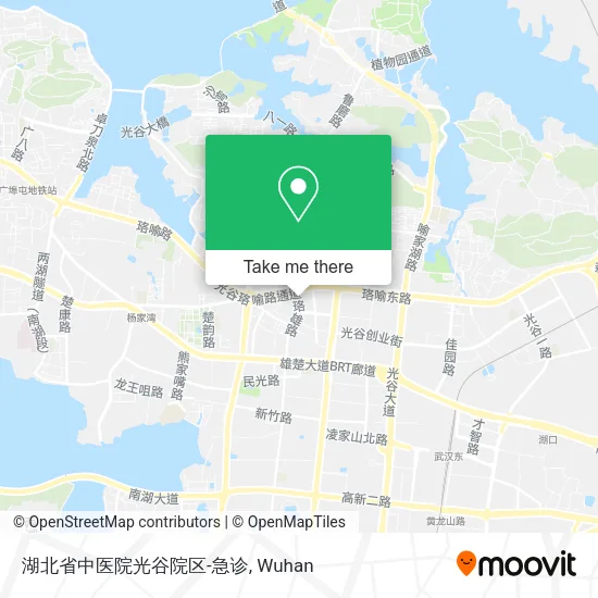 湖北省中医院光谷院区-急诊 map