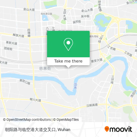 朝阳路与临空港大道交叉口 map