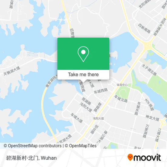 碧湖新村-北门 map