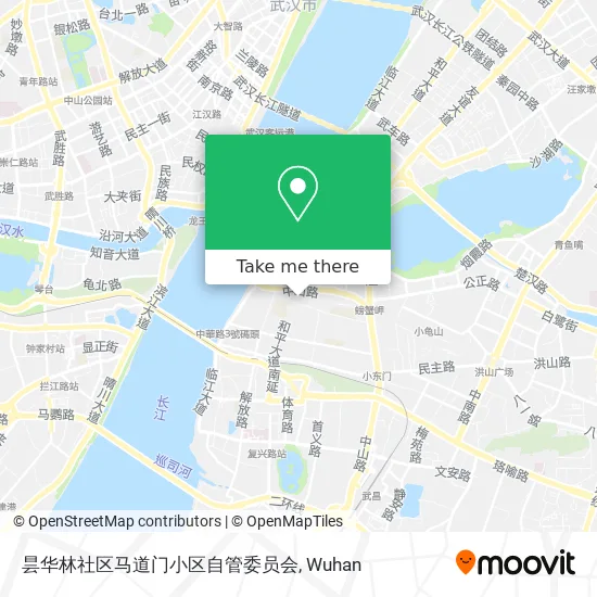 昙华林社区马道门小区自管委员会 map
