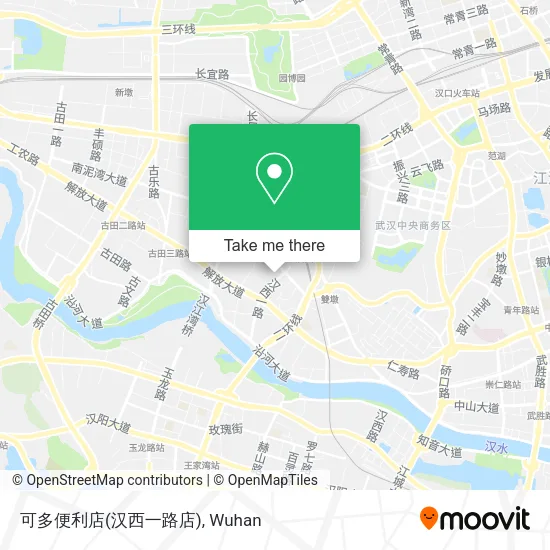 可多便利店(汉西一路店) map