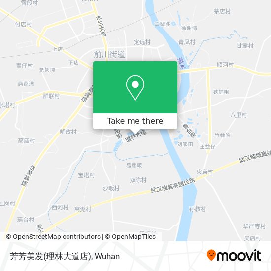 芳芳美发(理林大道店) map