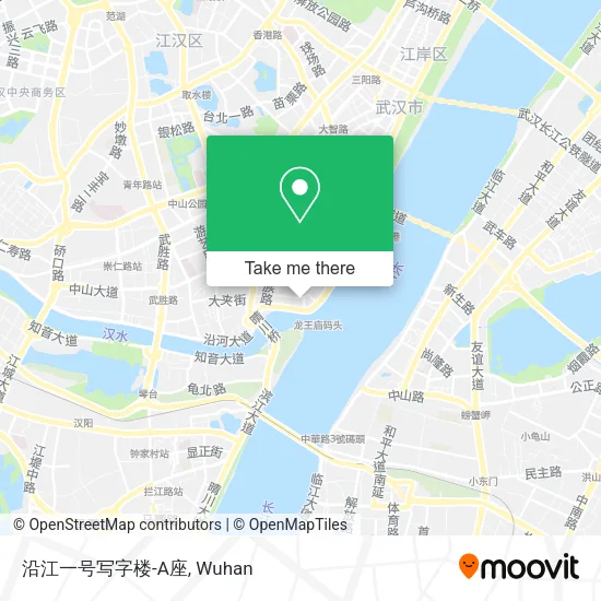 沿江一号写字楼-A座 map