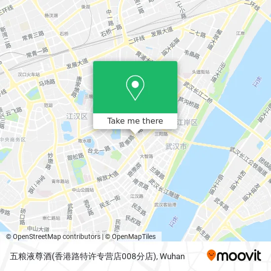 五粮液尊酒(香港路特许专营店008分店) map