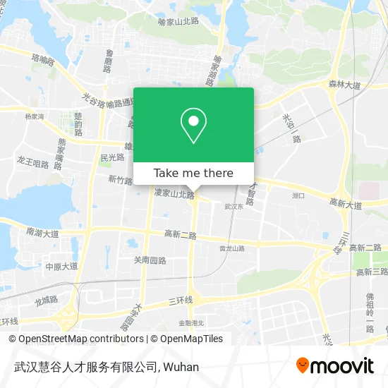 武汉慧谷人才服务有限公司 map