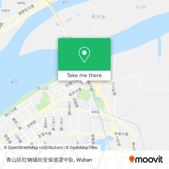 青山区红钢城街安保巡逻中队 map