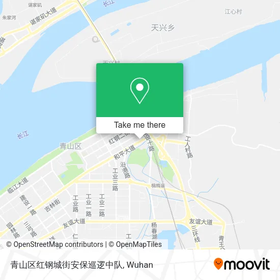 青山区红钢城街安保巡逻中队 map