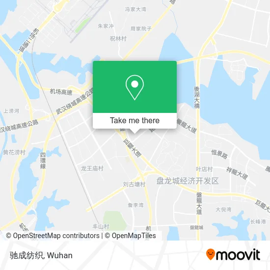 驰成纺织 map