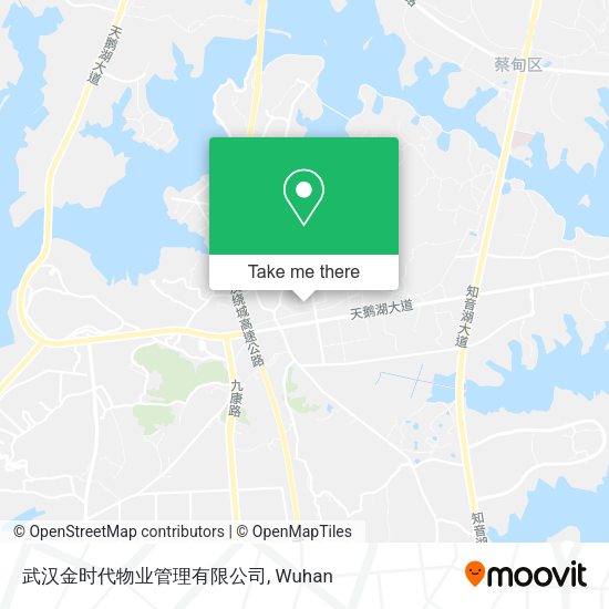 武汉金时代物业管理有限公司 map