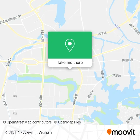 金地工业园-南门 map