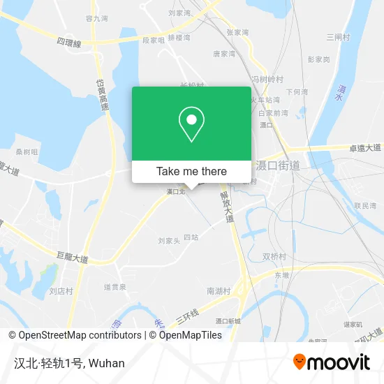 汉北·轻轨1号 map