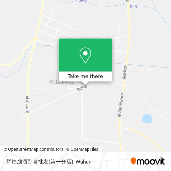 辉煌烟酒副食批发(第一分店) map