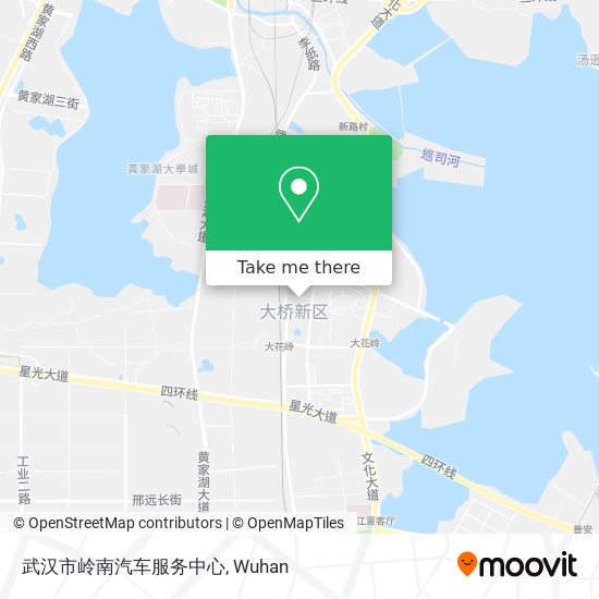 武汉市岭南汽车服务中心 map