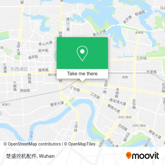 楚盛挖机配件 map